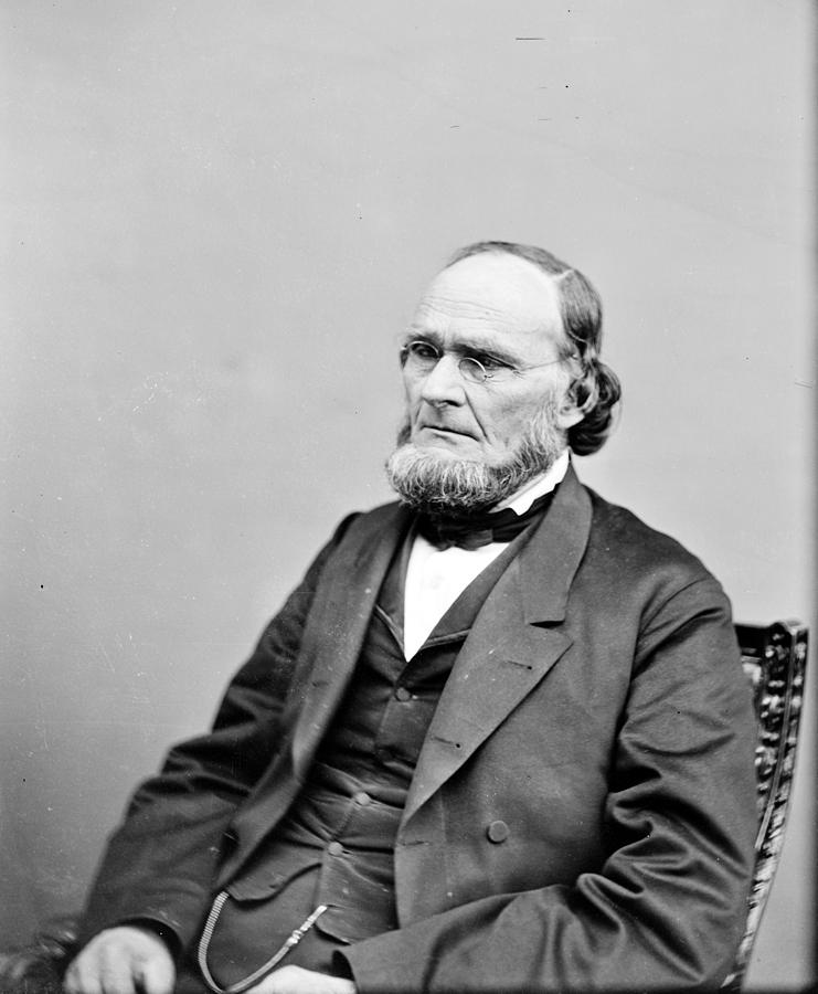 1860s Photograph - Jesse Grant, Father Of Gen. Ulysses S by Everett