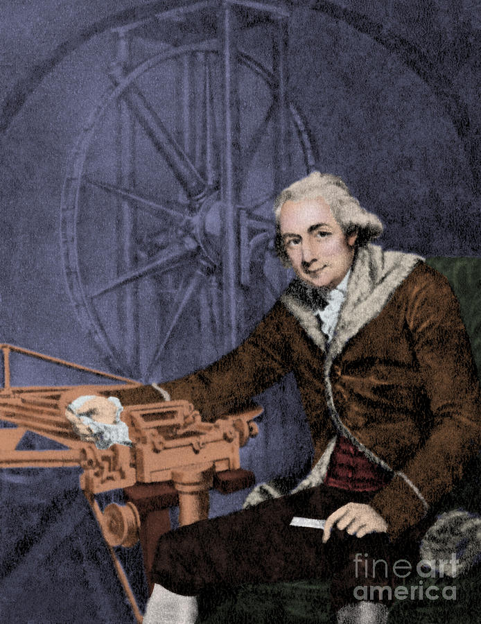 Jesse Ramsden, Inventor Photograph by Photo Researchers