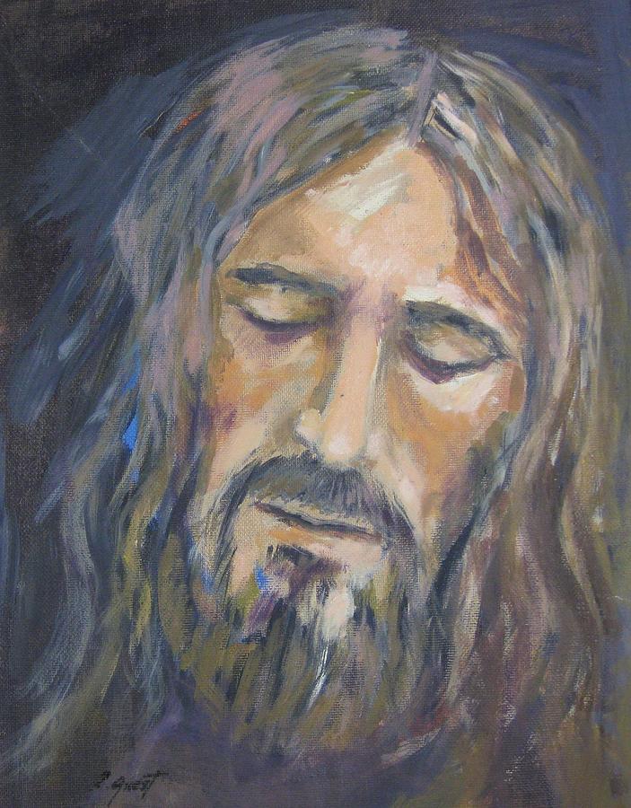 Jesus Painting by Cathy Quest | Fine Art America