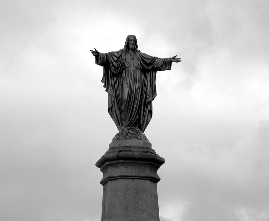 Jesus Christ Statue Photograph by Valentino Visentini