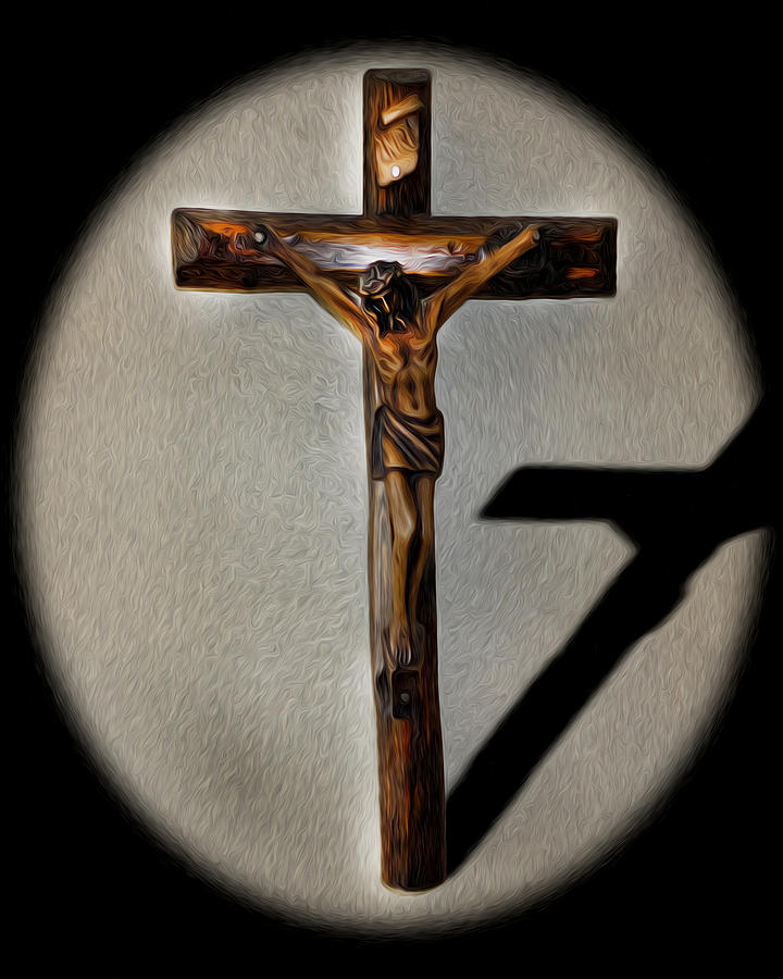 Jesus Christ Digital Art - Jesus Crucified by Sergio Aguayo