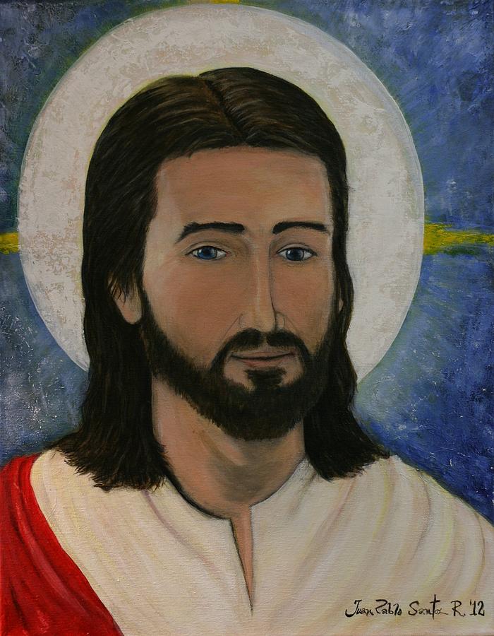 Jesus Painting by Juan Pablo Santos - Fine Art America