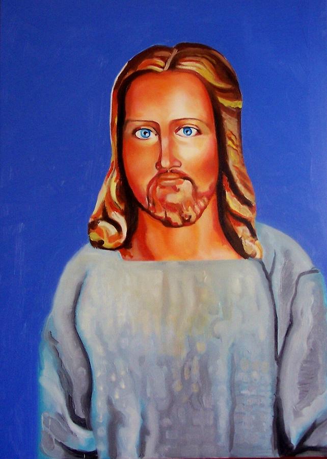 Jesus Painting by Leo Mikolin - Fine Art America