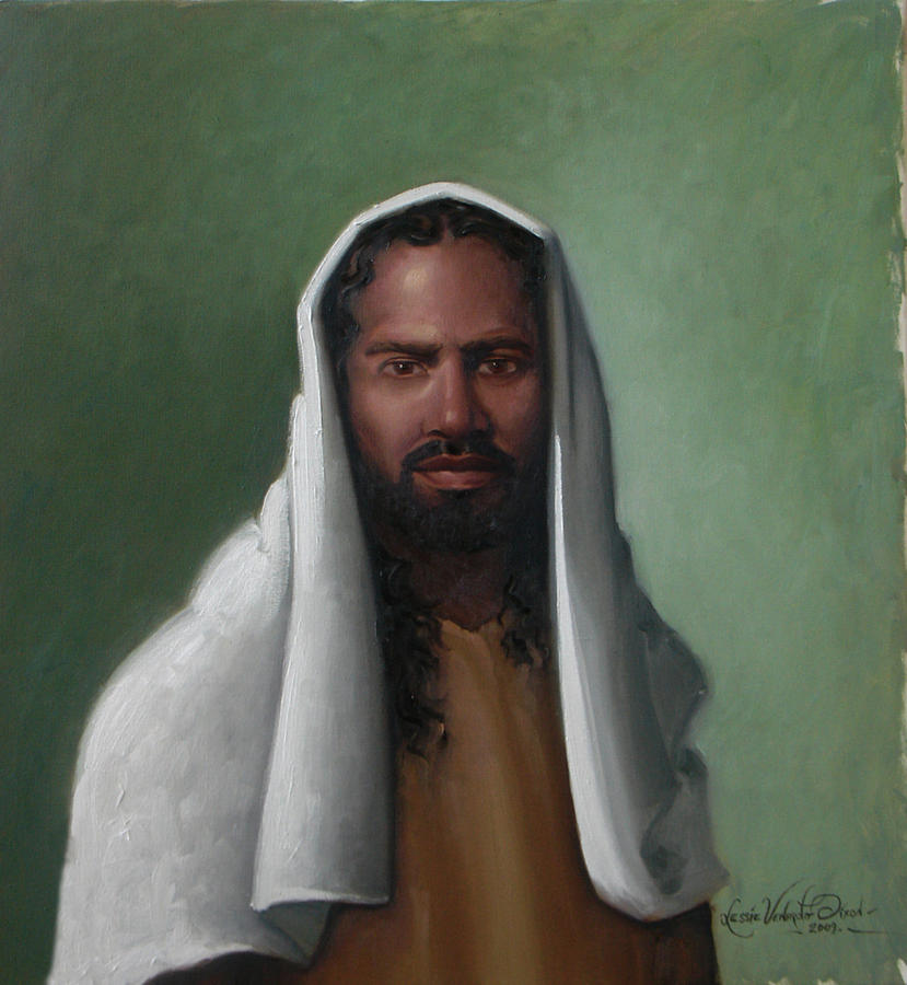 Jesus Christ Painting - Jesus by Lessie Venardo Dixon