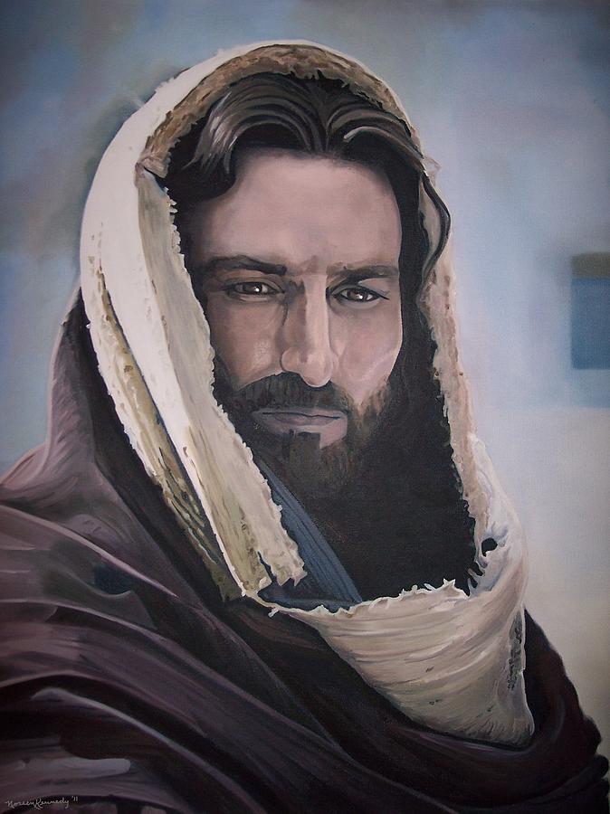Jesus Painting by Noreen Kennedy - Fine Art America
