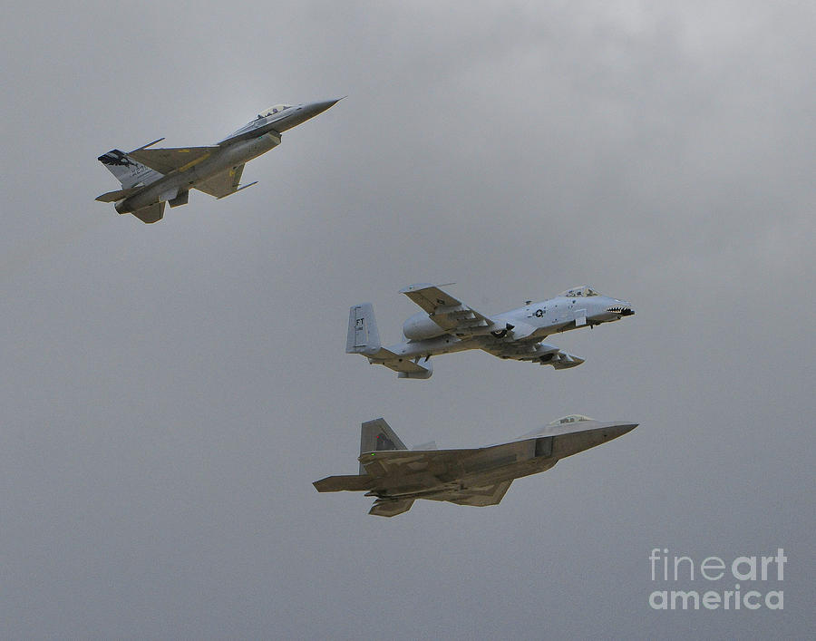 Jet Fighters Photograph by Dennis Hammer