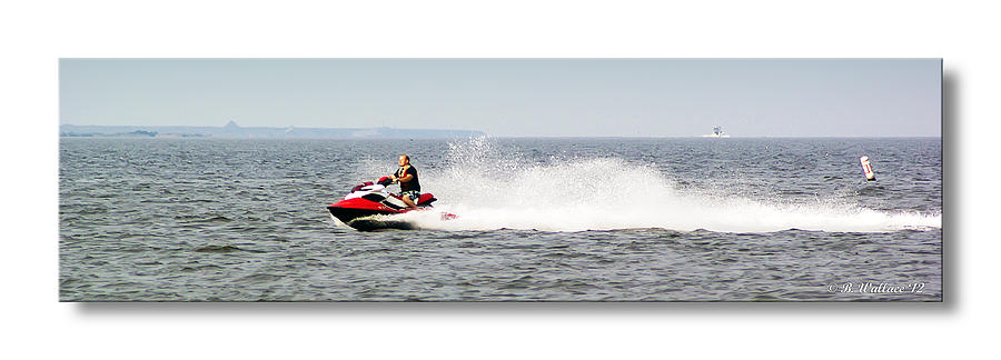 Jet Skier Photograph by Brian Wallace