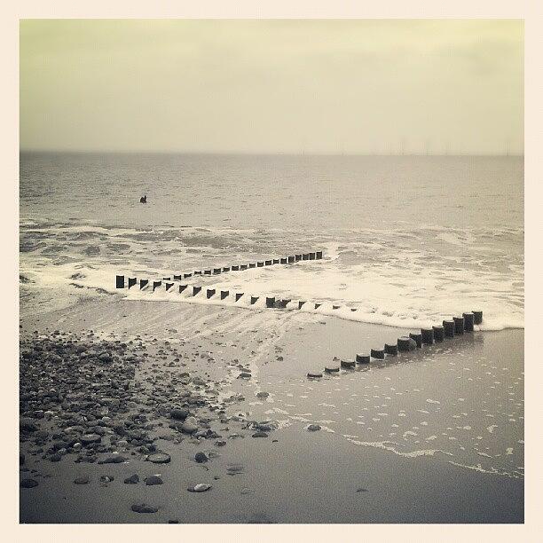 Beach Photograph - Jetty Remain #beach #sea #sand #ocean by Invisible Man