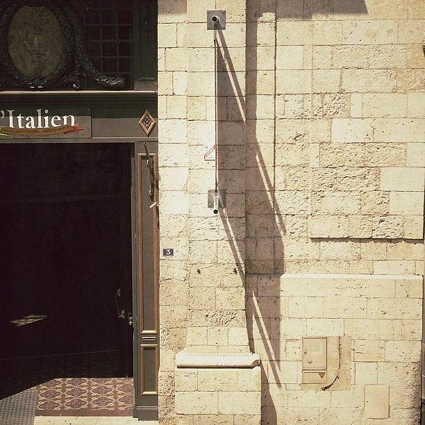 Architecture Photograph - Jeux Dombres #sign #shadow #shade by Val Lao