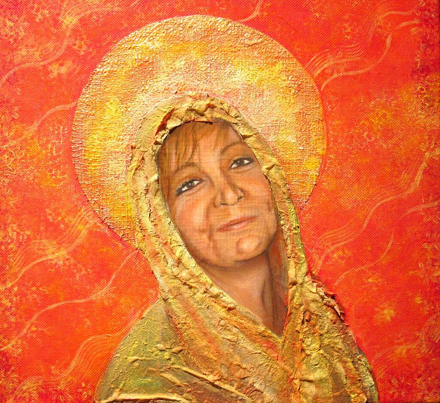 Jewels of my Heart - Shari Painting by Suzan  Sommers