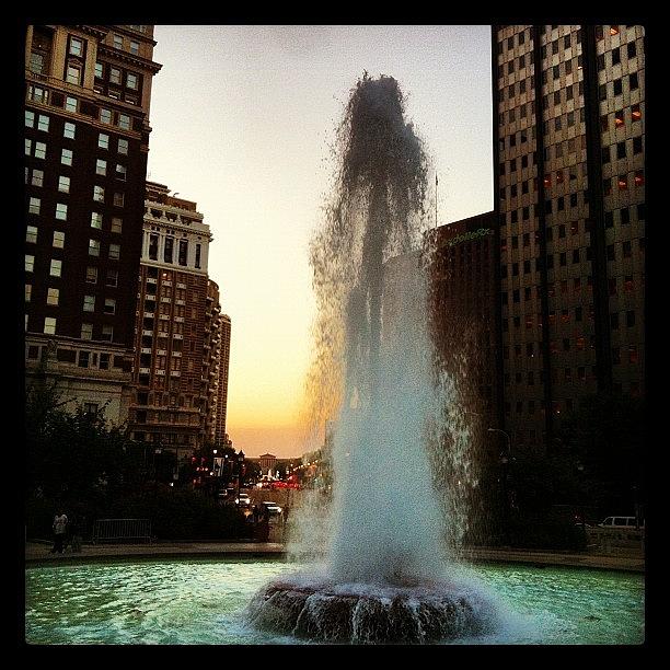 Philadelphia Photograph - Jfk Plaza (love Park), Philadelphia, Pa by Arnab Mukherjee