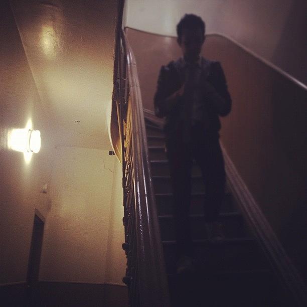 @jgwilb In The Dim Light Crazy Stairs Photograph by Paige Hogan