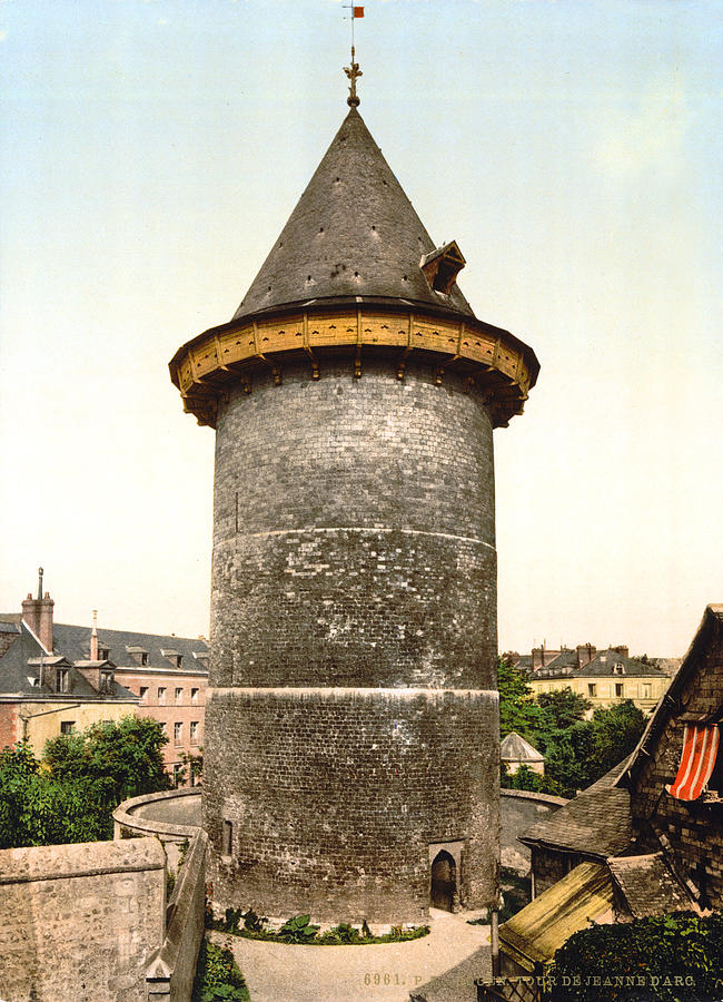 Joan Of Arc, Joan Of Arcs Tower, Rouen by Everett