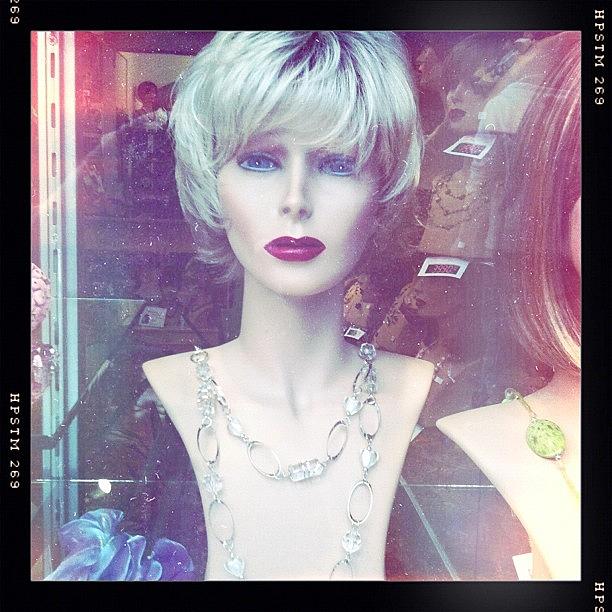Prague Photograph - Joanna Lumley Found In #prague Shop by Michael James