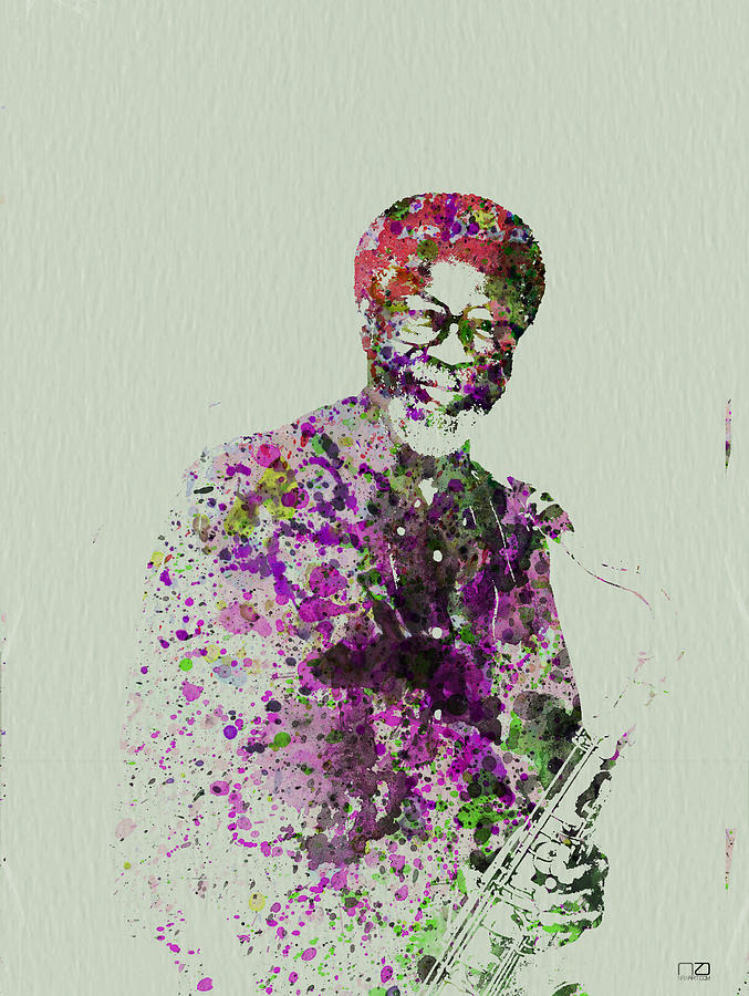 Joe Henderson Watercolor Painting by Naxart Studio - Fine Art America