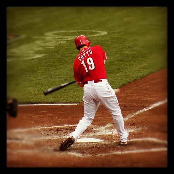 Joey Votto Photograph - Joey Votto  by Reds Pics