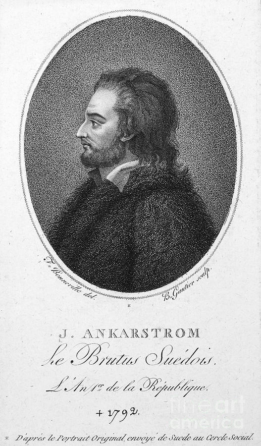Johan Jakob Anckarstrom Photograph by Granger