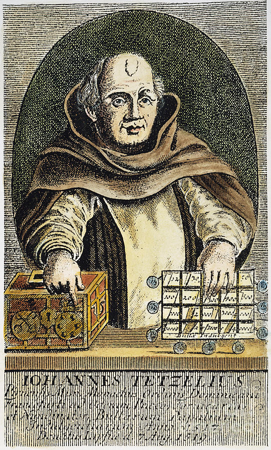 JOHANN TETZEL (c1465-1519) Photograph by Granger
