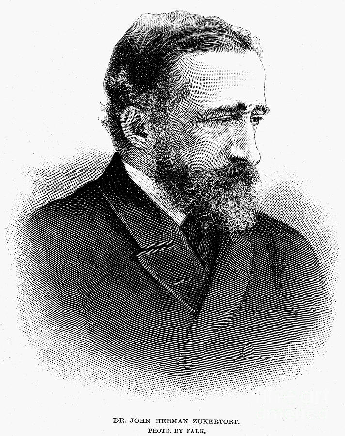 Johannes H. Zukertort Photograph by Granger
