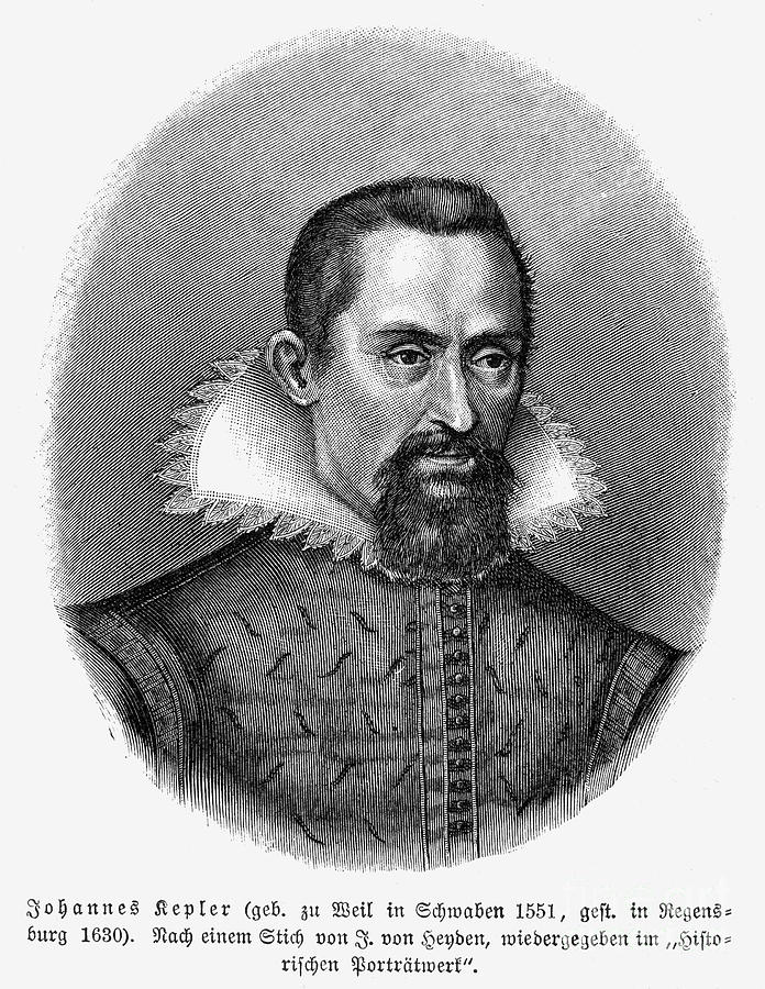 Johannes Kepler Photograph by Granger