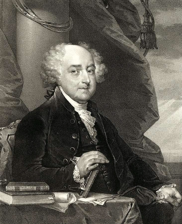 John Adams - Second President of The United States of America Photograph by International  Images