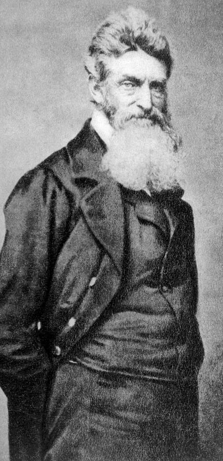 John Brown 1800-1859, 1859 Photograph by Everett
