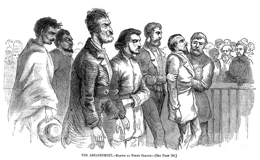 John Brown Trial, 1859 Photograph by Granger