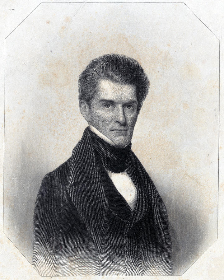 John C. Calhoun, 1830s Photograph by Everett Fine Art America