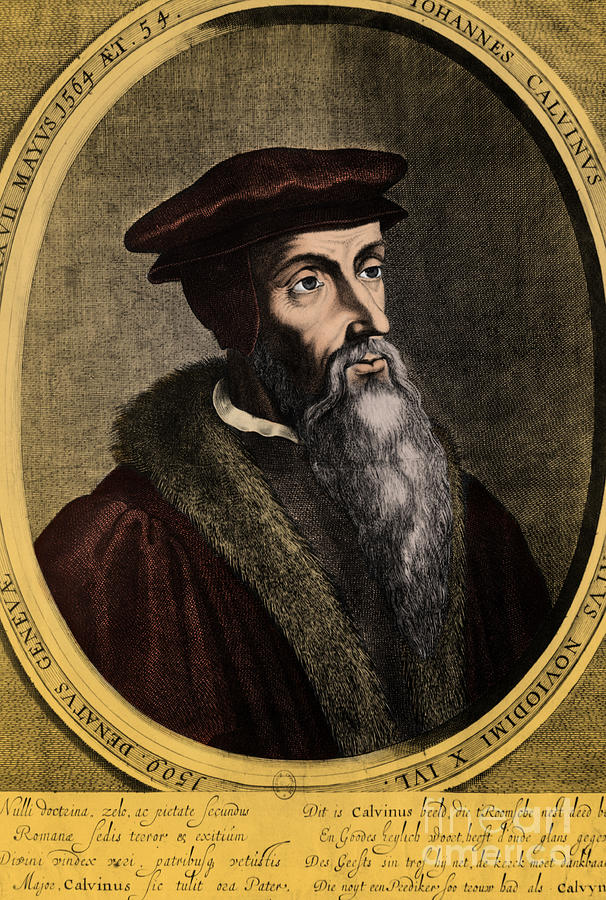 John Calvin, French Theologian Photograph by Omikron