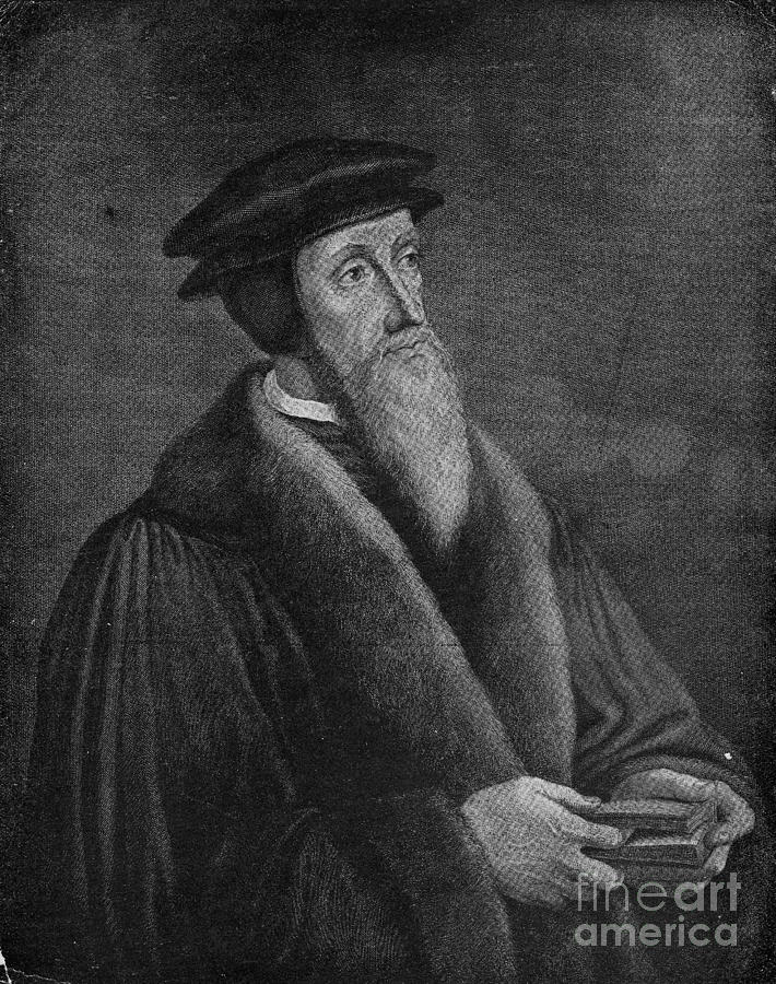 John Calvin, French Theologian Photograph by Photo Researchers, Inc.