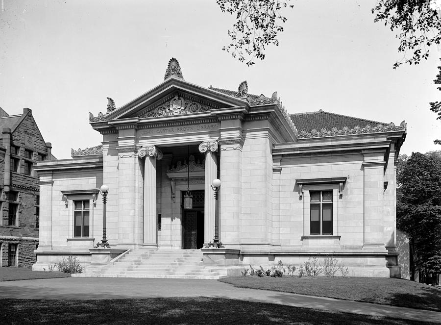 University Photograph - John Carter Brown Library, Brown by Everett