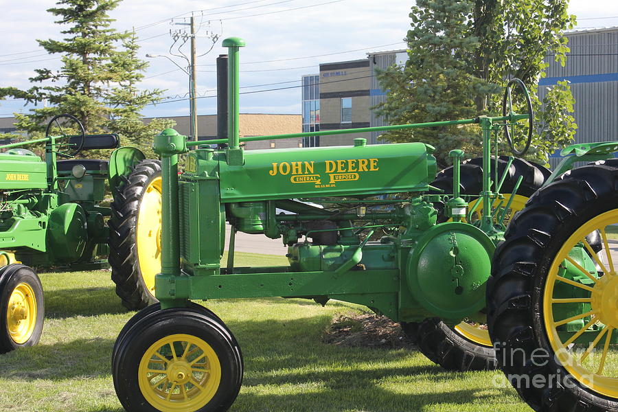 John Deere Tractor Photograph by Donna L Munro