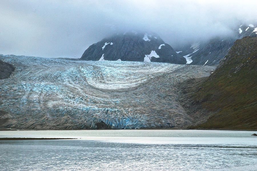 Alaska Photograph - John Hopkins Glacier 2 by Michael Peychich