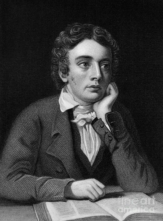 Book Photograph - John Keats 1795-1821 by Granger
