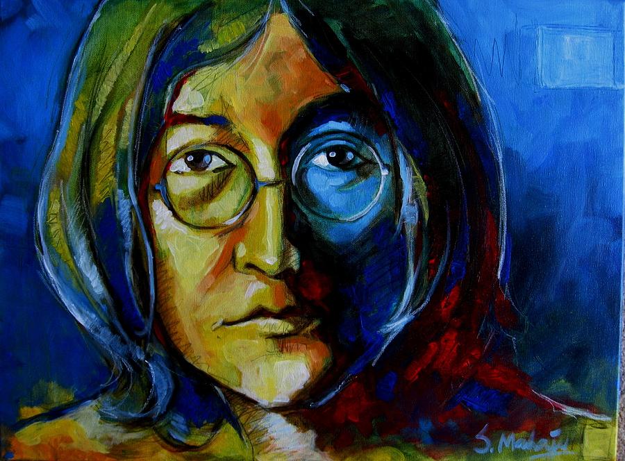 John Lennon Painting by Shekhar Mahaju - Fine Art America