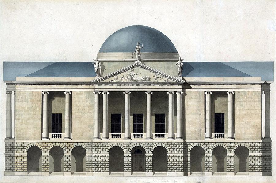 Architecture Photograph - John Nashs 1752-1835, Building Design by Everett