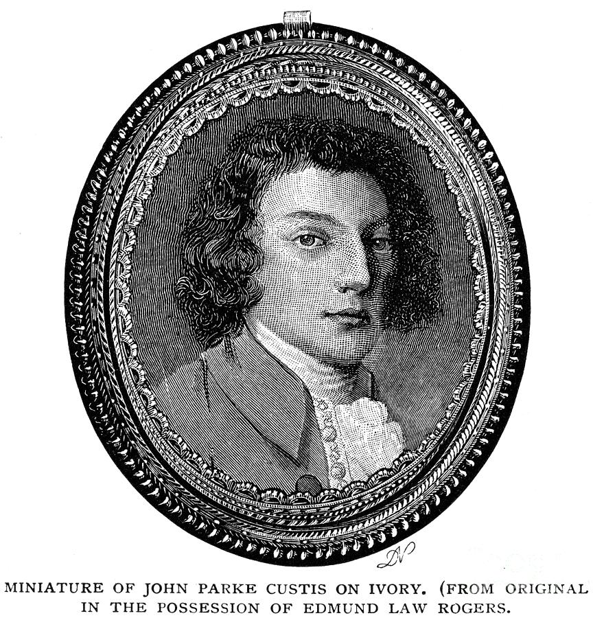 Portrait Drawing - John Parke Custis by Granger