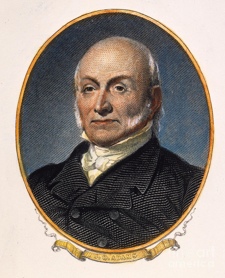 John Quincy Adams Drawing by Granger Pixels