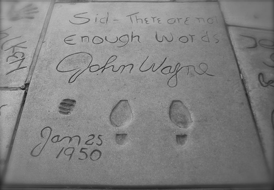 John Wayne Memory Photograph by Kume Bryant