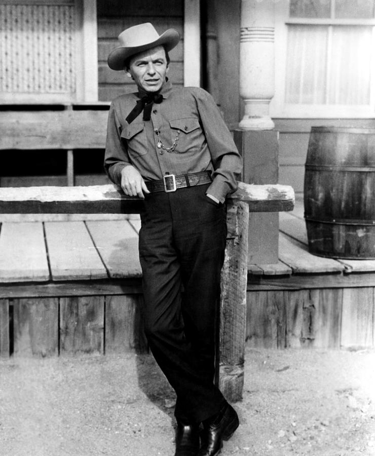 Movie Photograph - Johnny Concho, Frank Sinatra, 1956 by Everett
