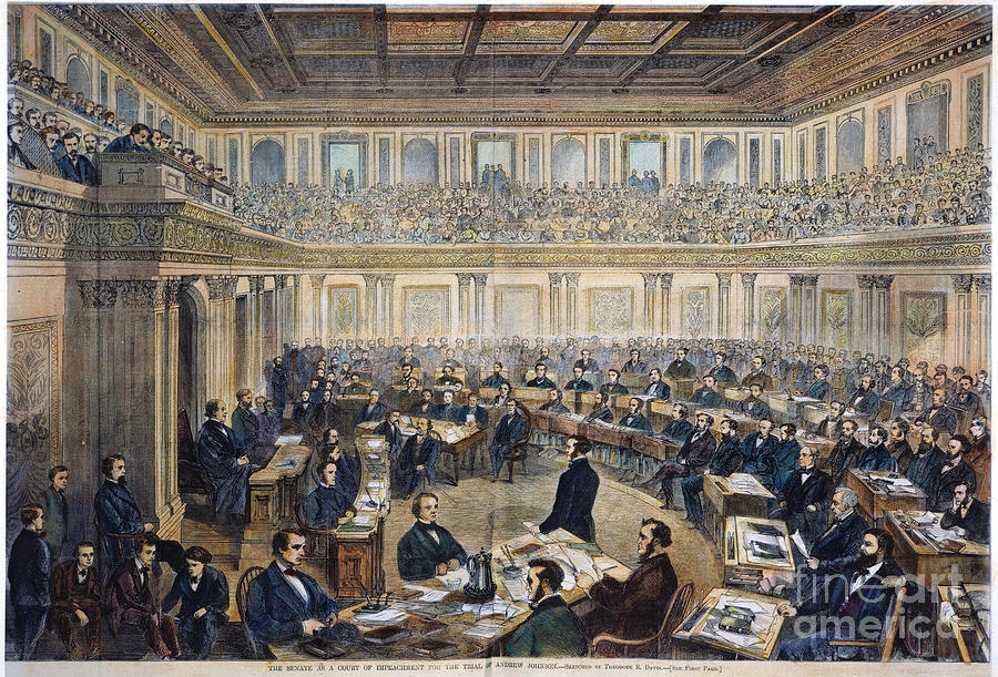 Johnson Impeachment Photograph by Granger Fine Art America