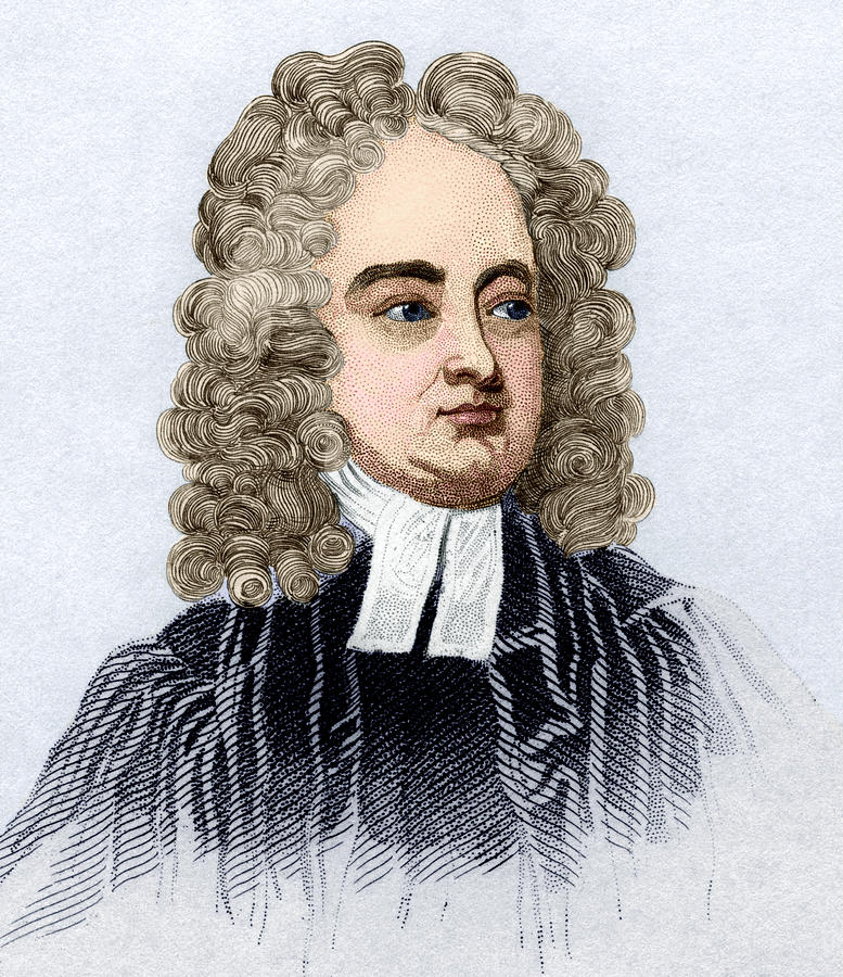 Jonathan Swift, English Author Photograph by Sheila Terry