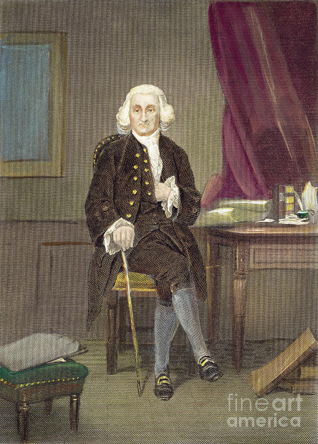 Jonathan Trumbull Painting By Alonzo Chappel   Jonathan Trumbull 1710 1785 Granger 