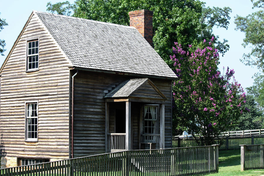 Brick Photograph - Jones Law Office Appomattox Court House Virginia by Teresa Mucha