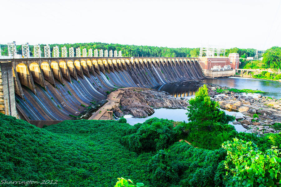 Jordan Dam Photograph by Shannon Harrington