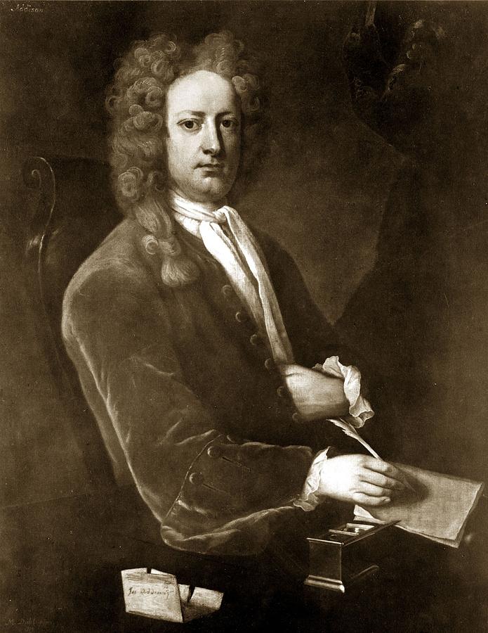 Joseph Addison 1672-1719, Intertwined by Everett