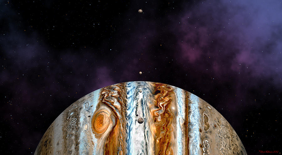 Jovian Giant Digital Art by David Robinson