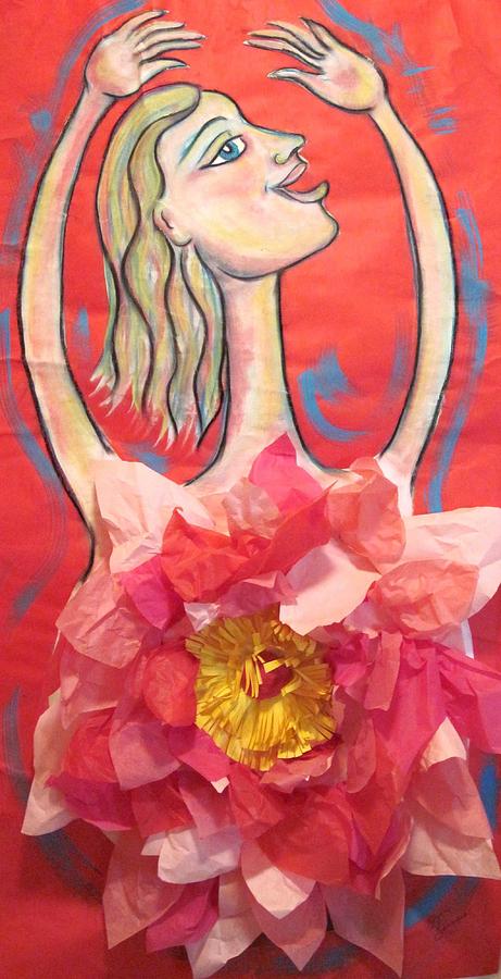 Joy in Bloom Mixed Media by Suzan  Sommers
