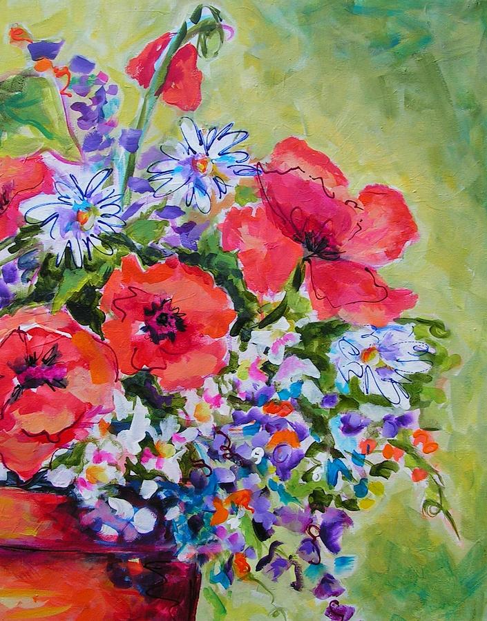 Joyful Morning Painting by Judy  Rogan