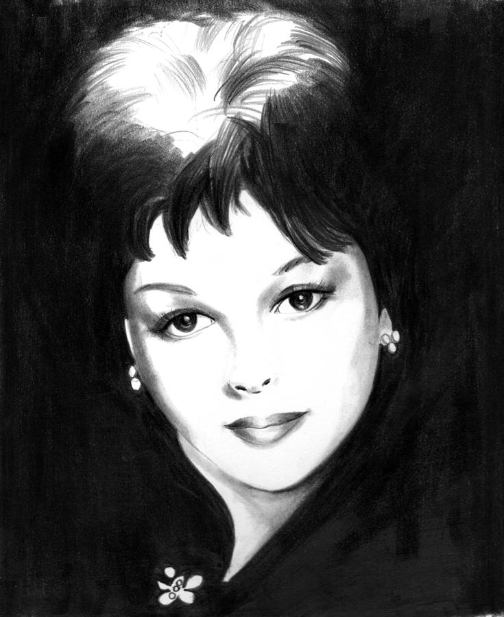 Judy Garland Drawing by Michael Delia | Fine Art America